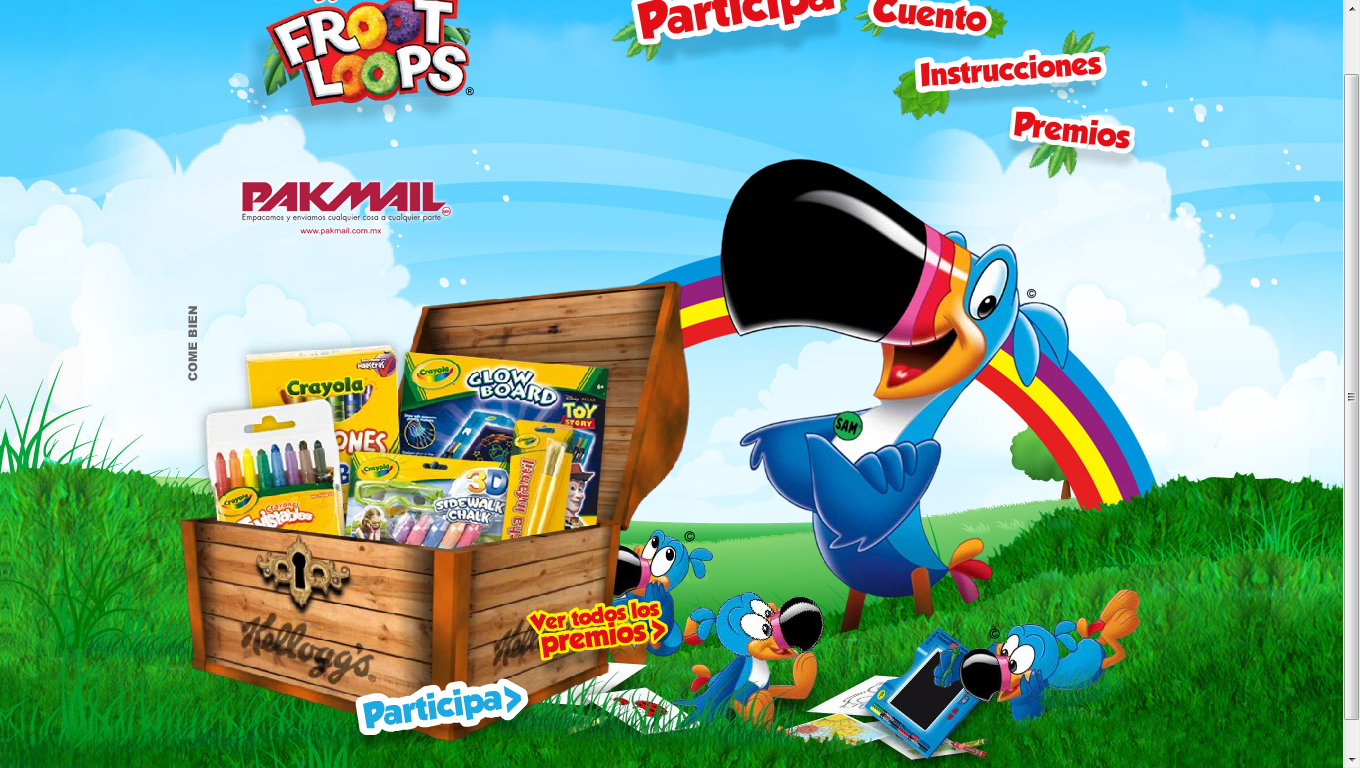 Promo Kellogs y Crayola