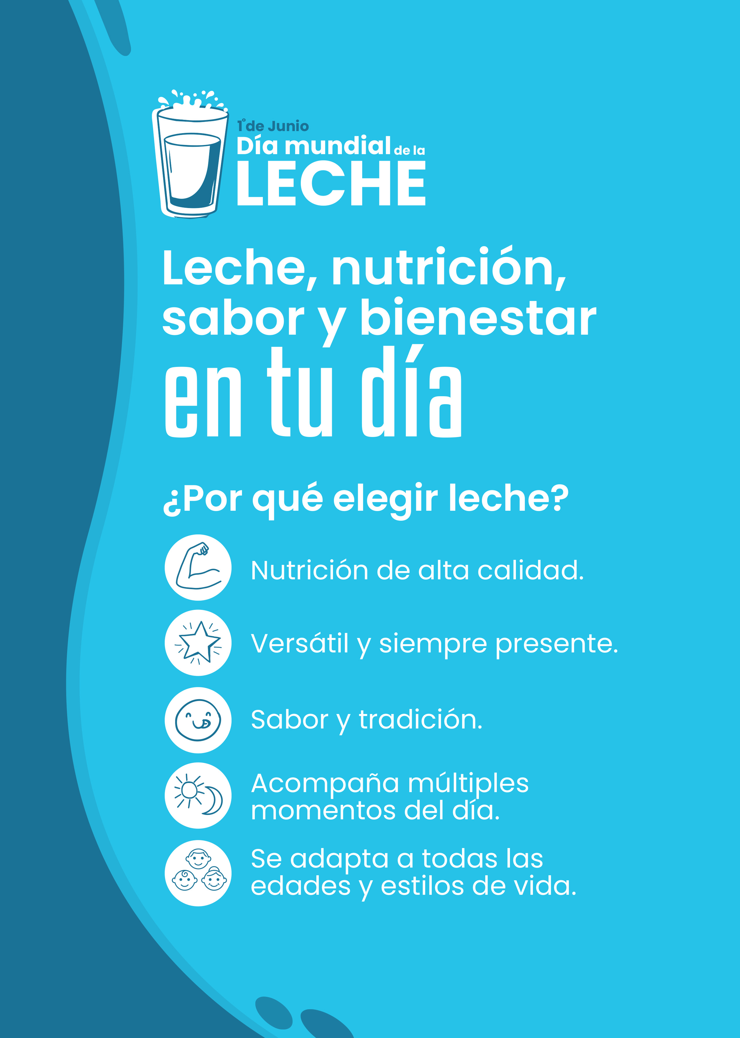 Pieza de Leche y Nutrición sobre el Día Mundial de la Leche